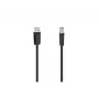 Hama 00200602 USB 2.0 laidas 1,5 m USB A – USB B juodas