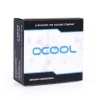 Alphacool 17592 žarnos jungtis, žalvaris, juoda, 21 mm