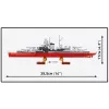 Konstruktorius Cobi Battleship Tirpitz 593 detalės