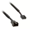 Noctua NA-SYC1 ventiliatoriaus priedų rinkinys, juodas, 150×111×29 mm, 60 g