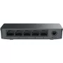 Grandstream GWN7700 nevaldomas 2 sluoksnio komutatorius 5x Gigabit prievadai 10 Gbps komutavimo talpa 802.1p QoS juodas stalinis/sieninis 5 VDC
