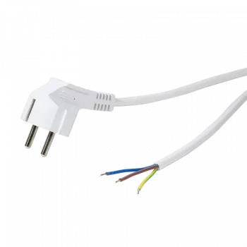 Logilink maitinimo laidas - CEE 7/7 (kištukas) į be kištuko - AC 250 V - 1,5 m - Baltas (CP136)