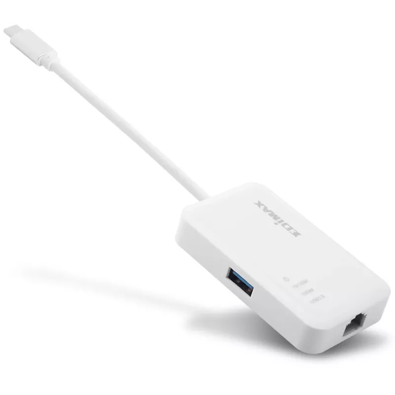 Edimax EU-4308 USB-C šakotuvas, 3x USB 3.0 + Gigabit Ethernet