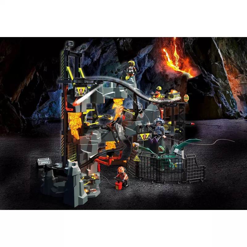 Playmobil – #70925 Dino Rise Dino Kasykla 386 dalių konstravimo rinkinys – įvairiaspalvis