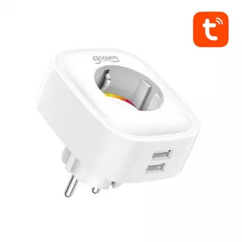 Išmanusis kištukinis lizdas WiFi Gosund SP112 2xUSB, 16A, Tuya