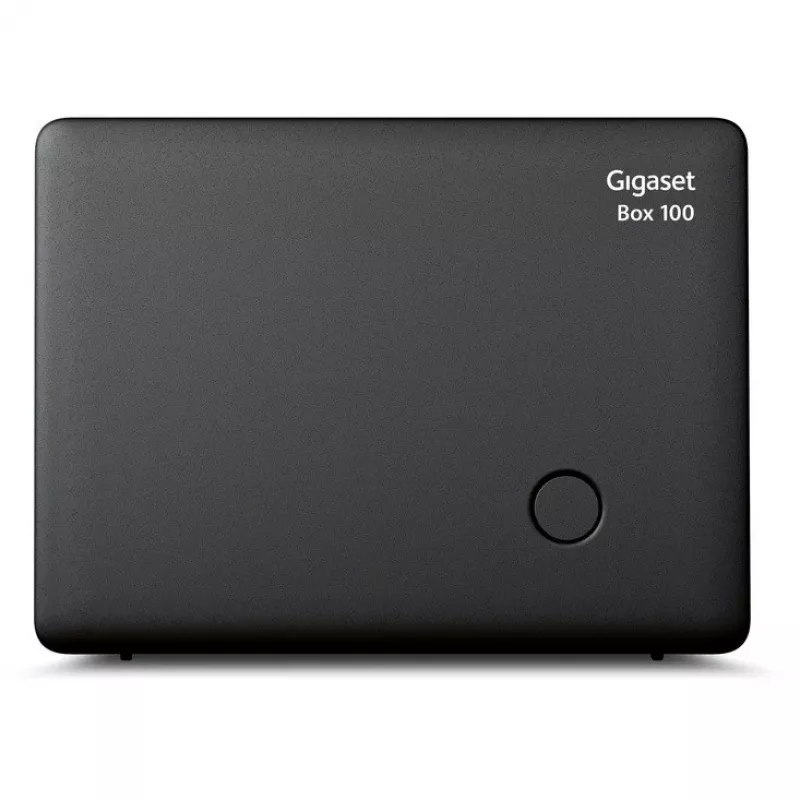 Gigaset Box 100 – Mobiliojo telefono bazinė stotis – ECO DECT/GAP – Juoda (S30852-H2818-B101)