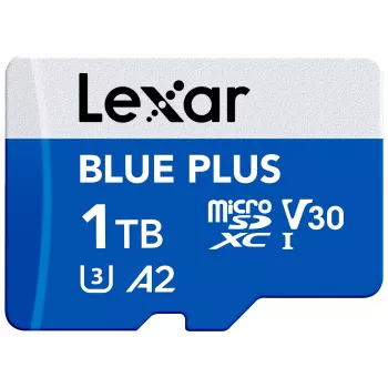 Lexar 1TB microSD kortelė C10 A2 U3 V30 170 MB/s Blue Plus