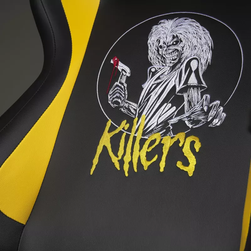 Gaminė kėdė SUBSONIC Subsonic Pro Iron Maiden Killers – ergonominis dizainas, reguliuojamas aukštis