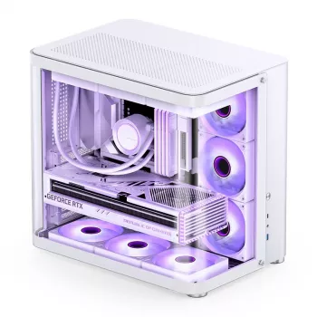 Korpusas Jonsbo TK-2 2.0 Midi Tower Juodas