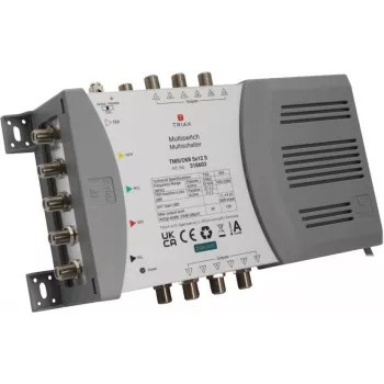 TRIAX TMS/CKR 5x12S vienas multiswitch 4SAT+1 ant. įv. 12 išėjimų su NT 318603