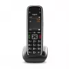 Gigaset E720 Analoginis/DECT telefonas su skambučio numerio atpažinimu, juodas