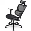 Biuro kėdė Sharkoon OfficePal C40 juoda, ergonomiškas dizainas, reguliuojamas aukštis