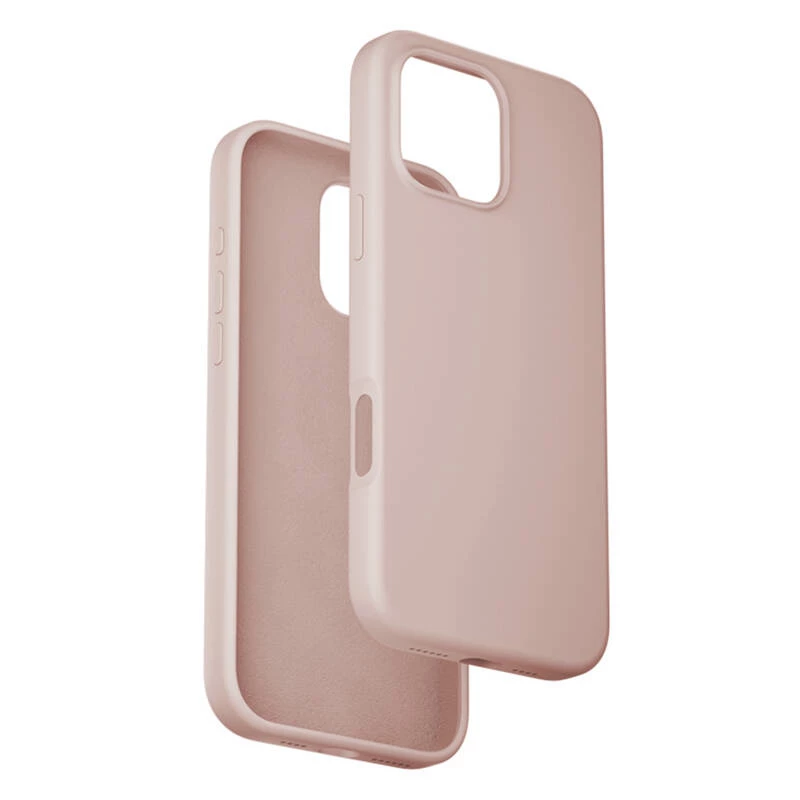 Apsauginis MagSafe dėklas Vention KUHP0-40, skirtas iPhone 16 Pro Max, rožinis, su smūgius sugeriančiais kraštais