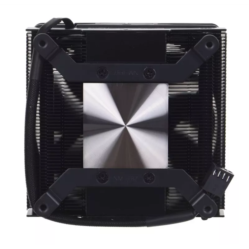 CPU aušintuvas Noctua NH-L9I-17XX chromax.black — Žemo profilio LGA1700 aušintuvas, 92 mm ventiliatorius, 37 mm aukštis