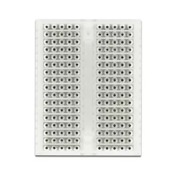 DELOCK 18323 Bandomoji plokštė (breadboard) permatoma plastikinė 36×46×10 mm
