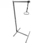 Pakraštinis stovas MDH LIFT SQUARE POLE reguliuojamo aukščio, plieninis, šviesiai pilkas, aukštis 1720 mm, gylis 830 mm, plotis 750 mm