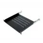 Lentyna 19 inch Triton RAB-UP-450-A4 1U 450mm 80kg Plastikinė Juoda