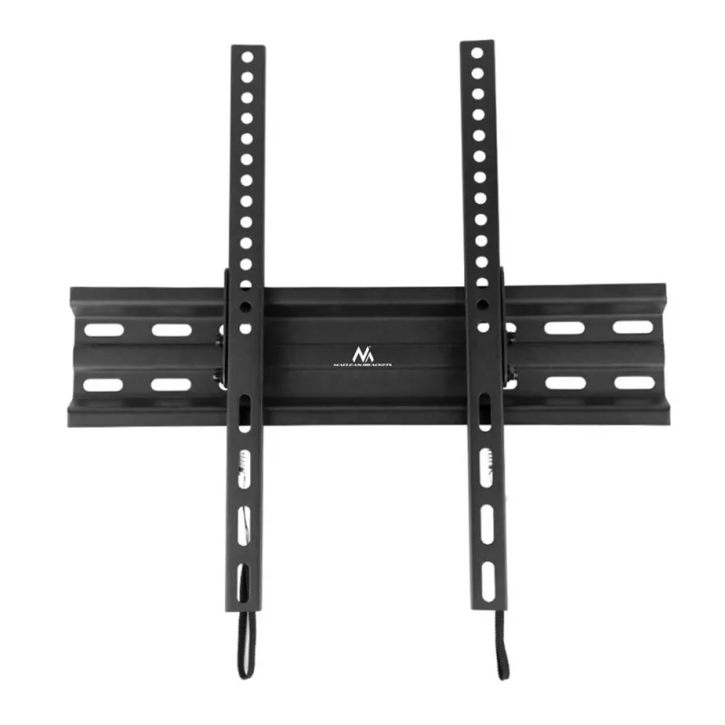 Sieninis TV laikiklis MACLEAN MC-748A VESA 100x100–400x400 mm Pakreipiamas Juodas Krovinys iki 45 kg