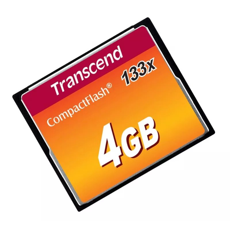 Atminties kortelė Transcend 4GB CompactFlash 133x TS4GCF133