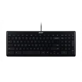 Laidinė USB klaviatūra Acer GP.KBD11.04F – pilno dydžio QWERTY US International, juoda, 1,45 m laidas