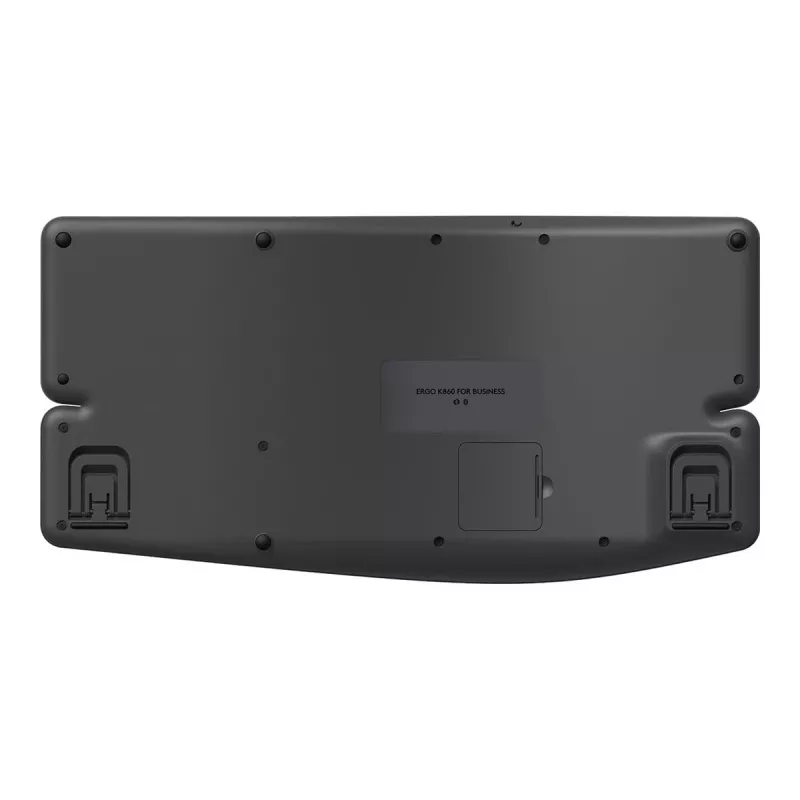Logitech Ergo K860 for Business belaidė klaviatūra RF Wireless + Bluetooth Šveicariška grafito spalva (920-010347)