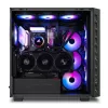 Sharkoon REBEL C80M RGB Midi Tower Juodas
