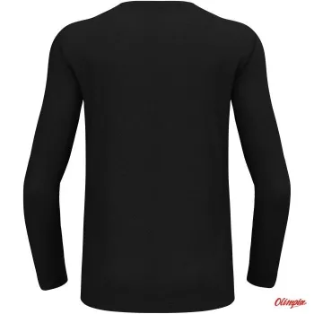 Vyriški marškinėliai Odlo BL TOP crew neck l/s MERINO 200, dydis M, juodi