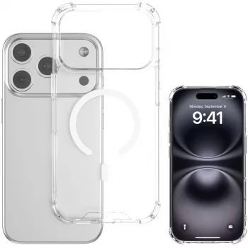 4smarts Ibiza Border Case Apple iPhone 17 Pro Max 17,5 cm permatomas