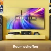 TV sieninis laikiklis 55-100 colių / juodas / ONKRON UF4-B