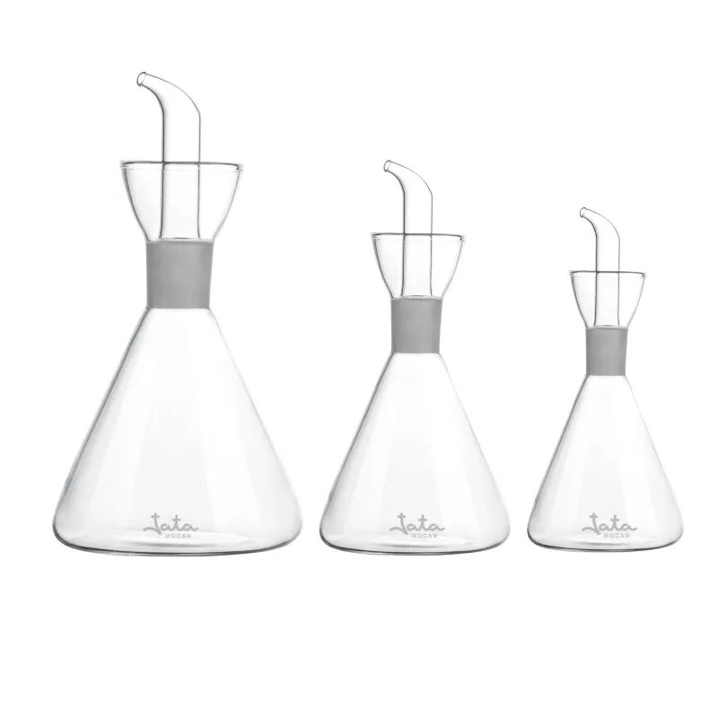 Indelis aliejui ir actui JATA HACC4537 500 ml stiklinis skaidrus