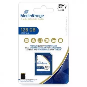 Atminties kortelė MediaRange 128 GB SDXC UHS-I Class 10 MR969