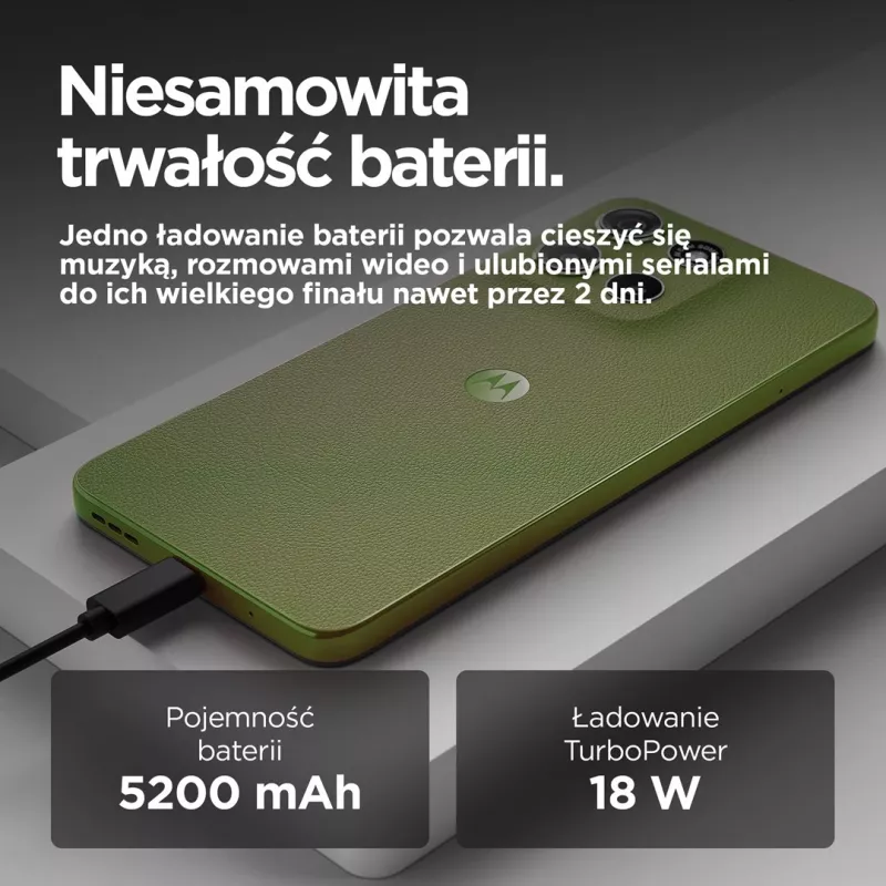 Mobilusis telefonas Motorola moto g15 17,1 cm (6,72 colio) Dual SIM Android 15 4G USB Type-C 8 GB 128 GB 5200 mAh Žalia