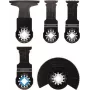 5 vienetų Starlock daugiafunkcinių įrankių priedų rinkinys Makita M E-24935