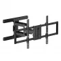 SBOX PLB-8148 TV kronšteinas prie sienos su pakreipimu ir pasukimu, 43-100 colių, 60 kg, VESA 800x400