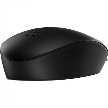 HP 125 laidinė pelė, ambidekstrinė, optinė, USB-A, juoda