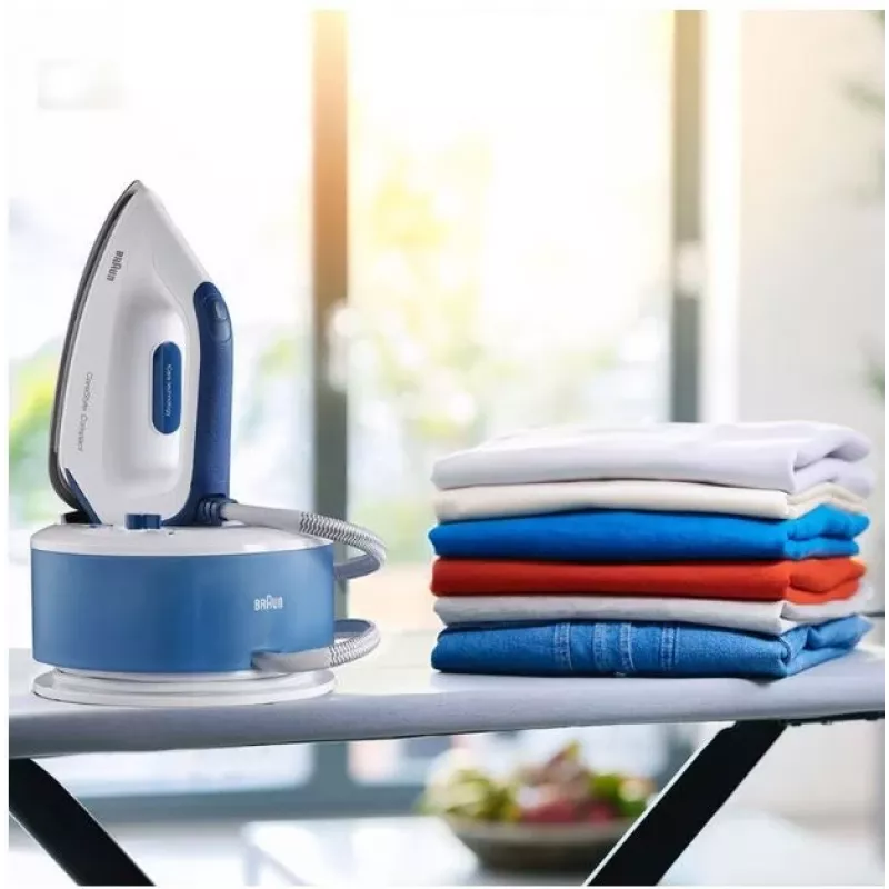 Braun CareStyle Compact IS 2143 BL 2400 W 1.5 L EloxalPlus padas Mėlyna, Balta