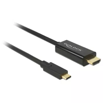 Vaizdo kabelio adapteris DeLOCK 85260 USB Type-C HDMI 3 m Juodas