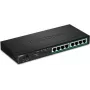 TRENDnet TPE-TG83 – 8 prievadų Gigabit PoE+ jungiklis, darbalaukio/sieninis montavimas, 65 W