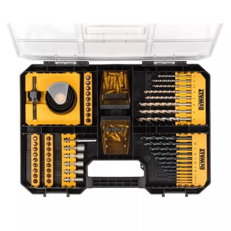 Dewalt Dt71569-Qz Gręžimo ir sukimo antgalių rinkinys, 100 vnt.