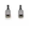 DIGITUS USB-C AOC AV jungiamasis laidas 10 m 4K