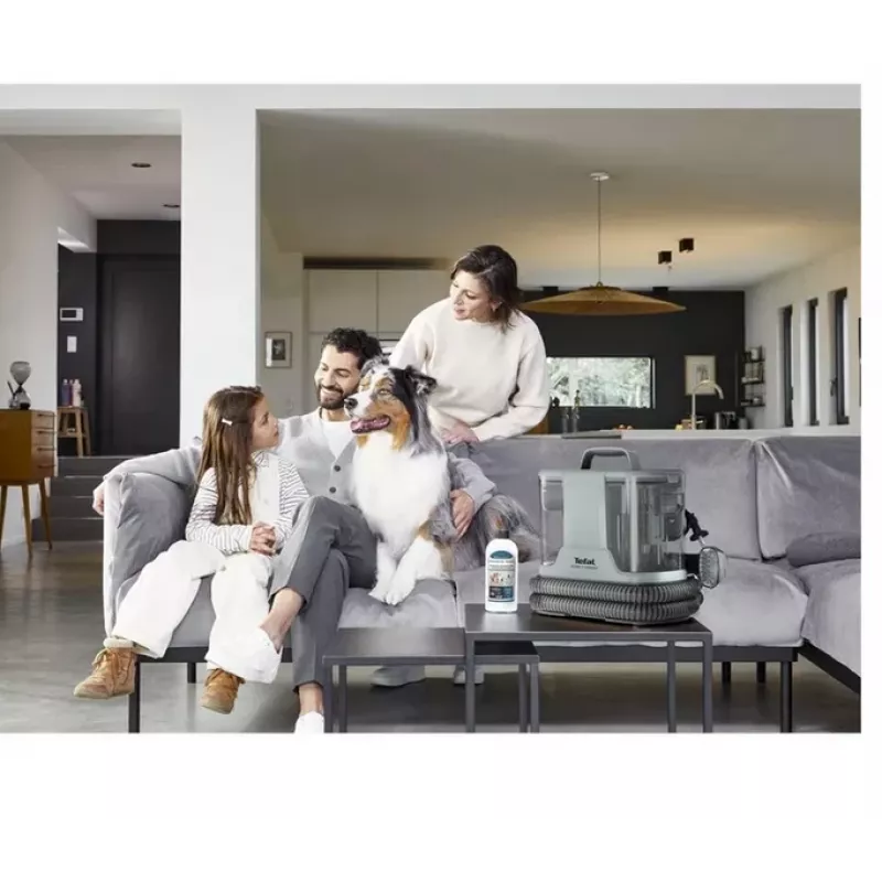 Nešiojamas dėmių valiklis Tefal Clean It Compact Pet IZ3020F0 – rankinis kilimų ir gyvūnų dėmių valiklis