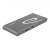 Docking stotelė DeLOCK USB-C DP 1.4 Triple 4K Display