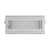 Stovo spinta LANBERG WF01-6404-23S 19 colių 4U pilka su perforuotomis durelėmis