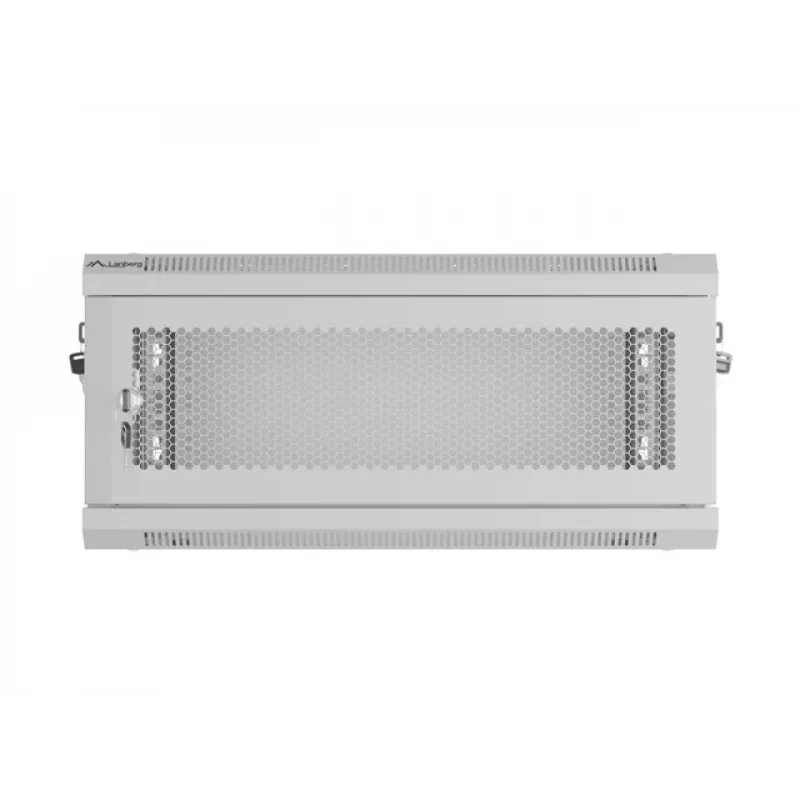 Stovo spinta LANBERG WF01-6404-23S 19 colių 4U pilka su perforuotomis durelėmis