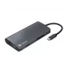 Dokavimo stotelė NATEC NMP-2162 USB 3.2 Gen 1 Type-C pilka, laidinė
