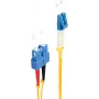 shiverpeaks BS77812 Skaidulinis optinis kabelis 10 m LC SC OS1/OS2 Geltonas (BS77812)