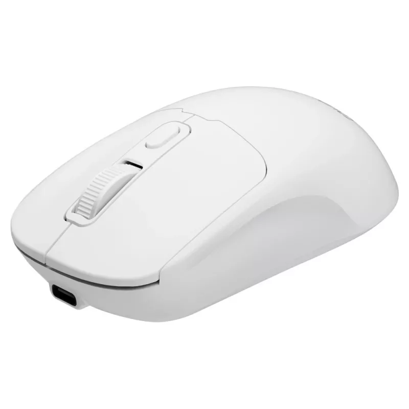 Belaidė pelė Savio MB-05 universali ambidekstrinė Bluetooth 1600 DPI balta