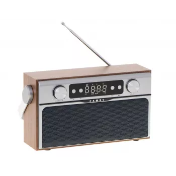 Radijo imtuvas Camry CR 1183 Bluetooth su medžio apdaila