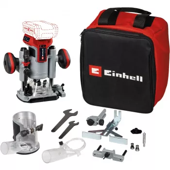 Einhell TP-RO 18 Set Li BL belaidis frezų ir briaunų pjaustymo rinkinys