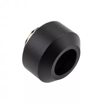 OPTIMUS kietųjų vamzdelių jungčių rinkinys 12 mm, 6 vnt. su montavimo įrankiu, juodas